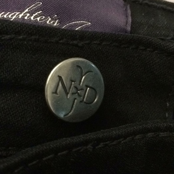 NWT Black NYDJ Emma twill 5 pocket skirt - Picture 3 of 3